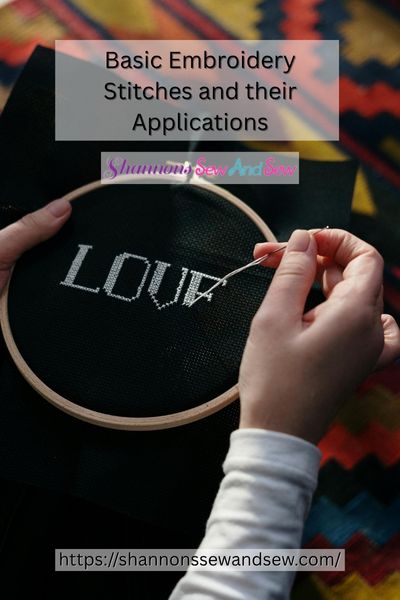 Basic Embroidery Stitches  Image