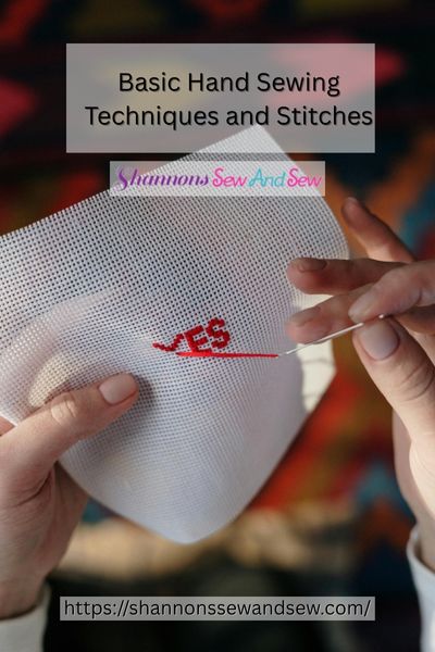 Basic Hand Sewing Techniques Image