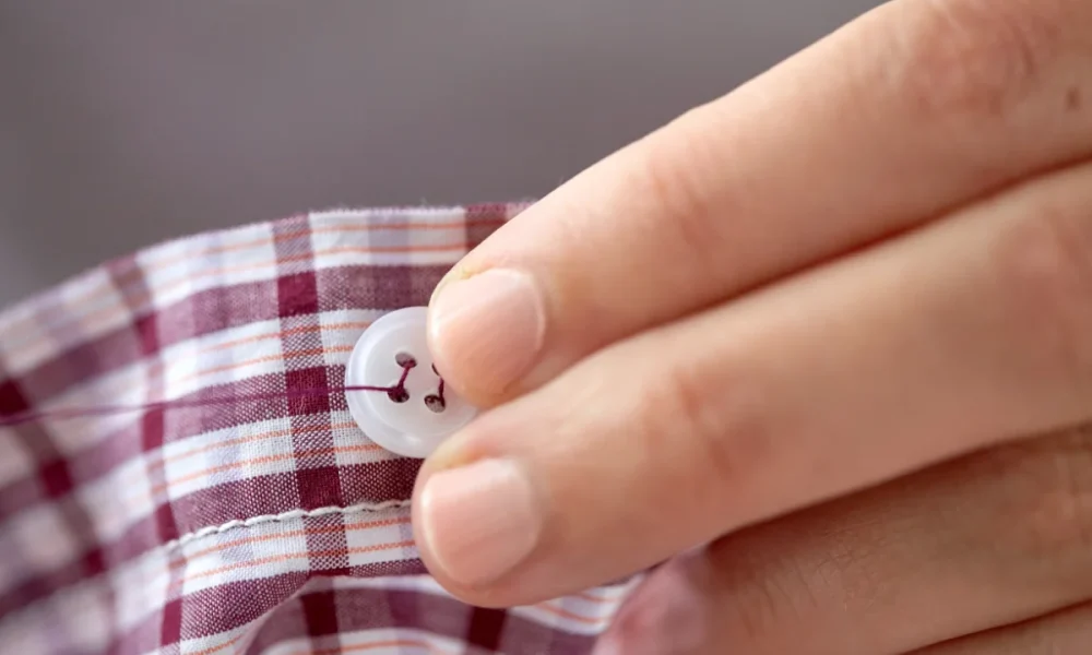 Sewing Buttons and Buttonholes