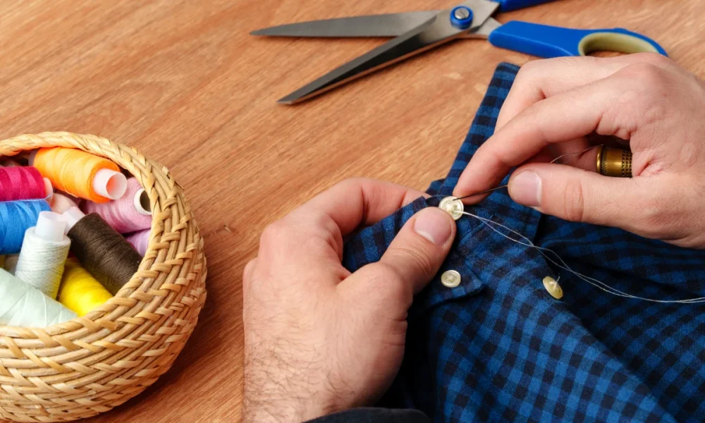 Sewing Buttons and Buttonholes