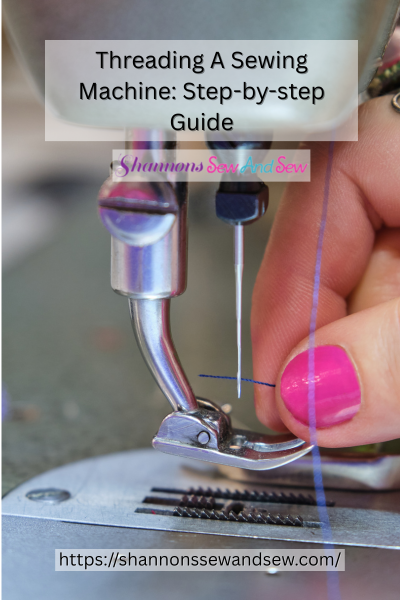 Threading a Sewing Machine Image
